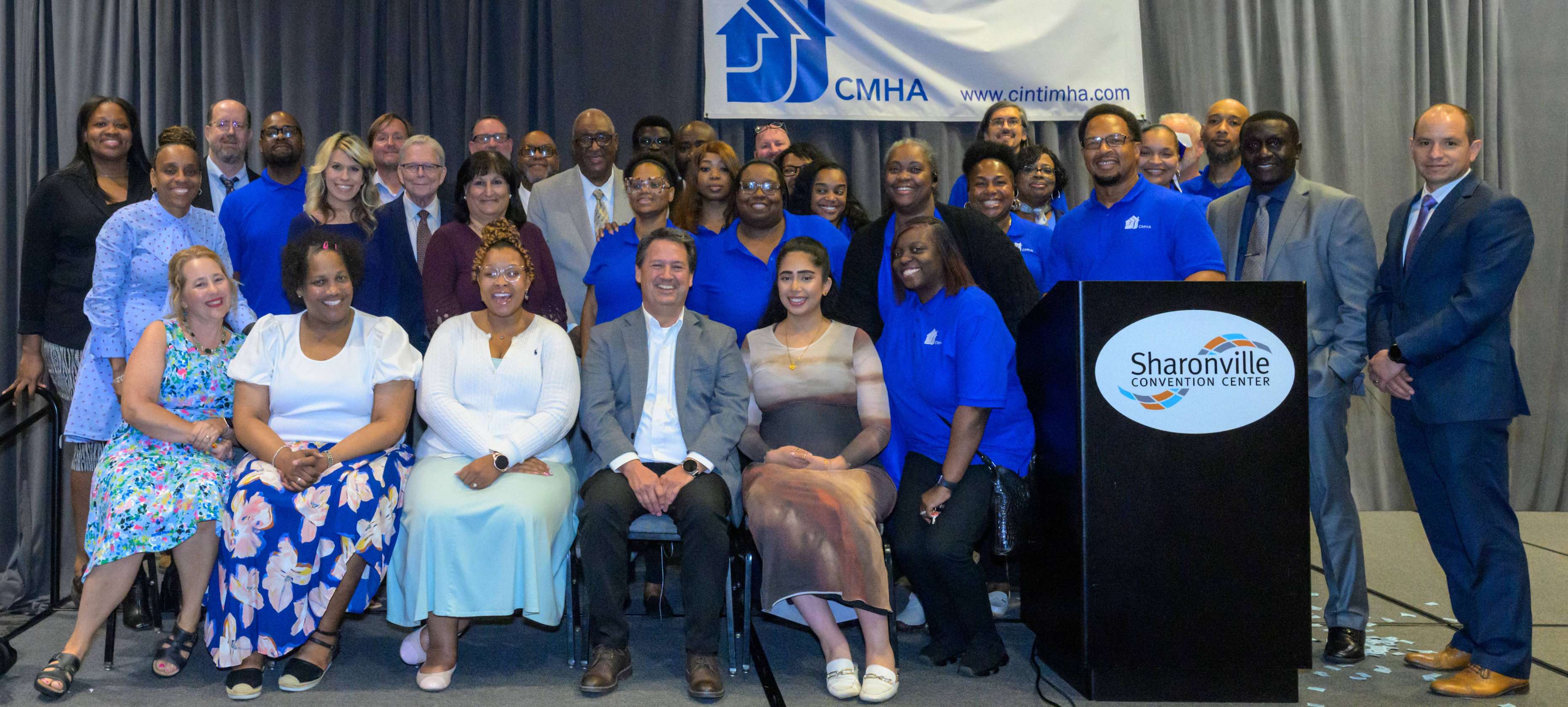 CMHA staff members at the Partner Banquet 2026
